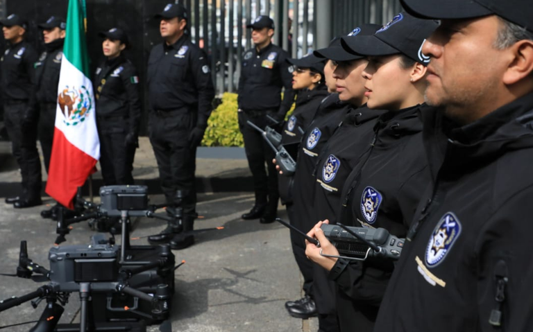La policía de CDMX tendrá un escuadrón de drones para identificara a criminales