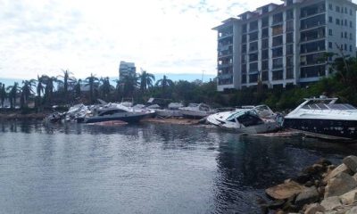 En Acapulco las embarcaciones hundidas son un alto riesgo de contaminación