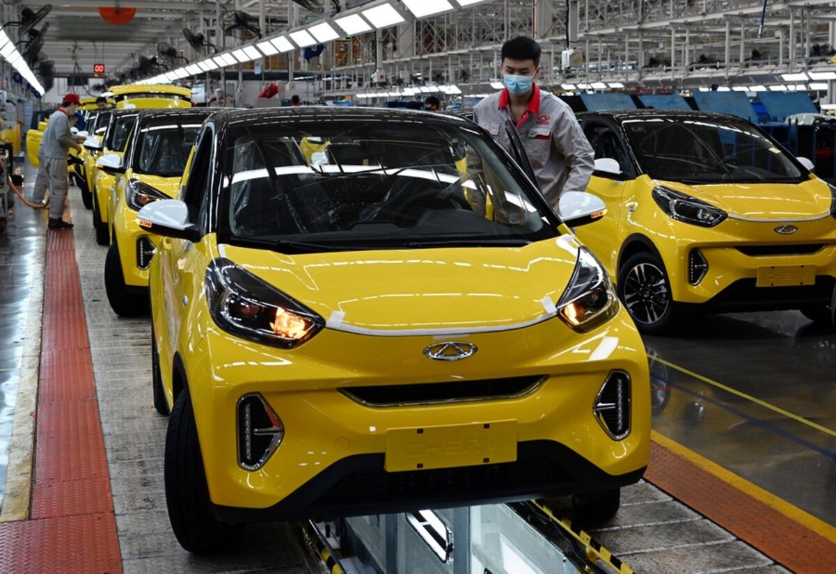 El fabricante de vehículos chino Chery creció 52.6% sus ventas en 2023
