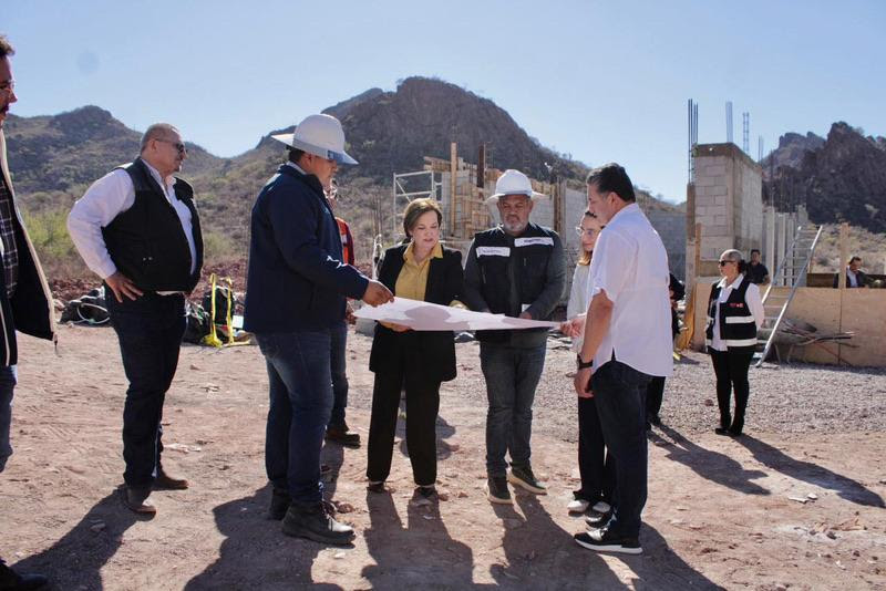 Avanza construcción de primer Complejo de Seguridad en Guaymas: María Dolores del Río
