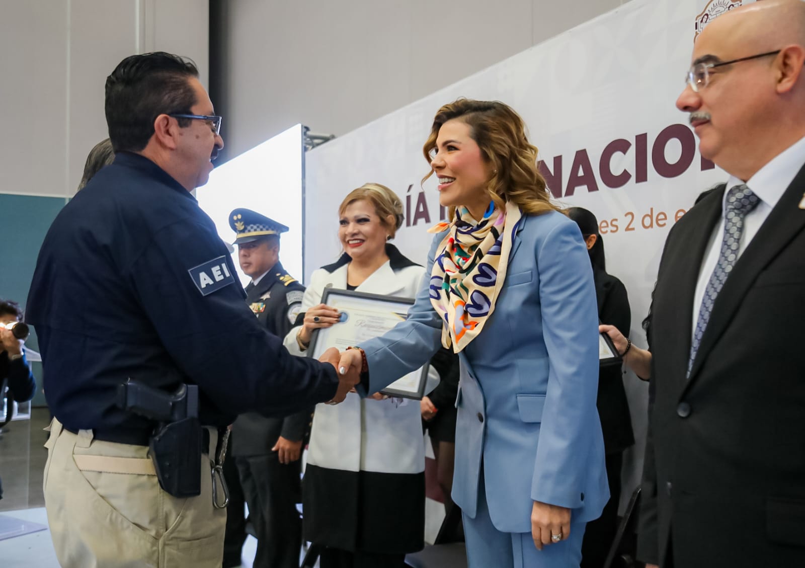 Se jubilan 41 agentes de la Secretaría de Seguridad Ciudadana y de la Fiscalía General de Baja California