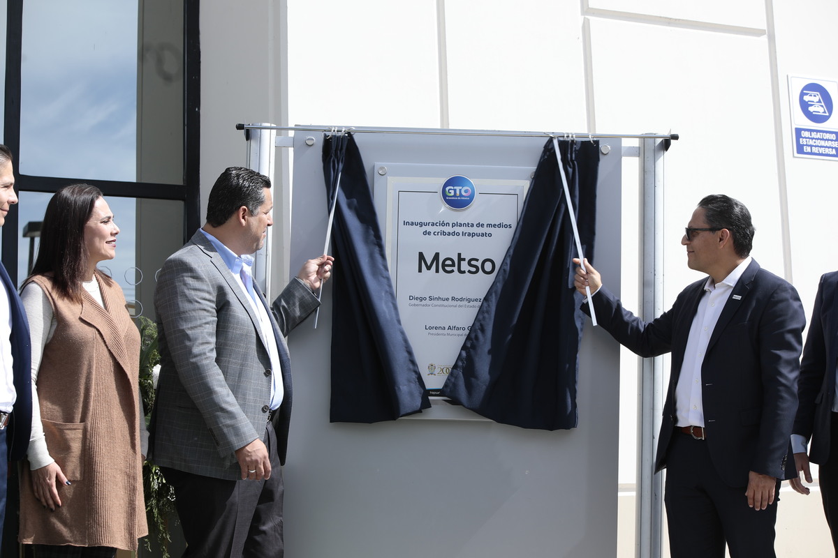 La llegada de METSO a Guanajuato es la prueba de que el ecosistema estatal sí funciona: Diego Sinhue Rodríguez