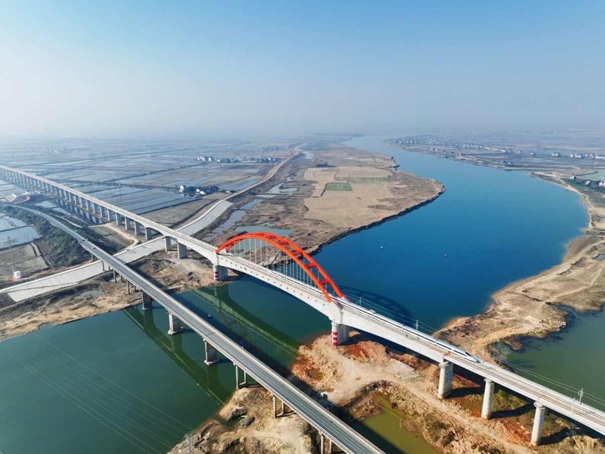 Las vías férreas de alta velocidad que operan en China llegan a los 45 mil kilómetros