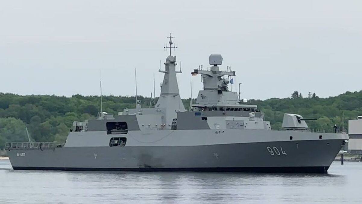 La Armada de Egipto recibe fragata de fabricación alemana Meko-A200