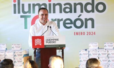 Manolo Jiménez asegura que Coahuila va a pasos de gigante con programas sociales