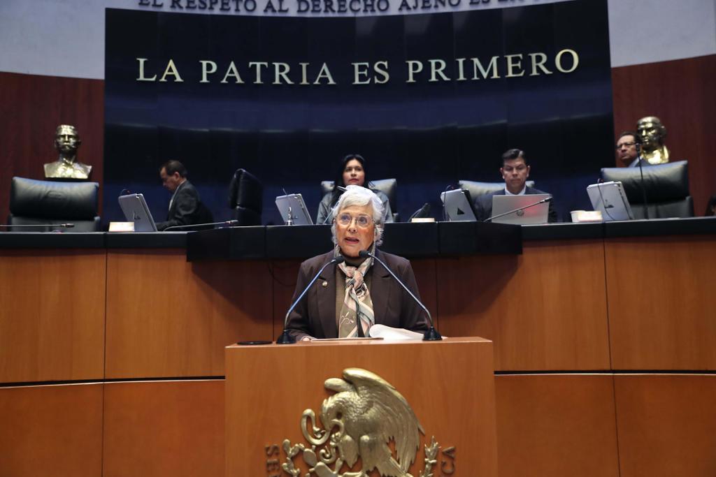 Olga Sánchez Cordero pide considerar los delitos de odio en el Código Penal Federal