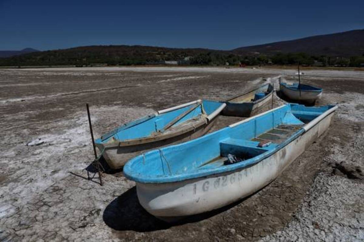 El lago de Cuitzeo pierde el 70% de su agua