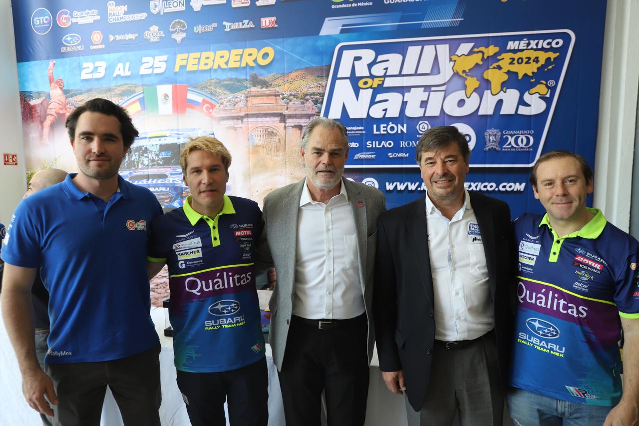 Los pilotos de 13 países buscan ganar el Rally de las Naciones Guanajuato 200 años