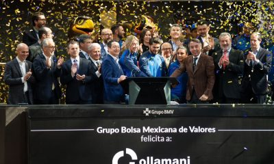 Acciones de "Águilas" de Grupo Ollamani se disparan en su debut en la Bolsa Mexicana de Valores