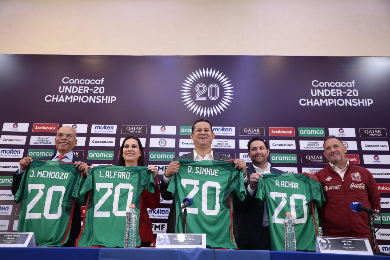 Guanajuato recibirá el Premundial Sub-20 de fútbol de la Concacaf en Irapuato y Celaya