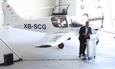 Horizontec comenzará a comercializar sus aeronaves: Diego Sinhue Rodríguez
