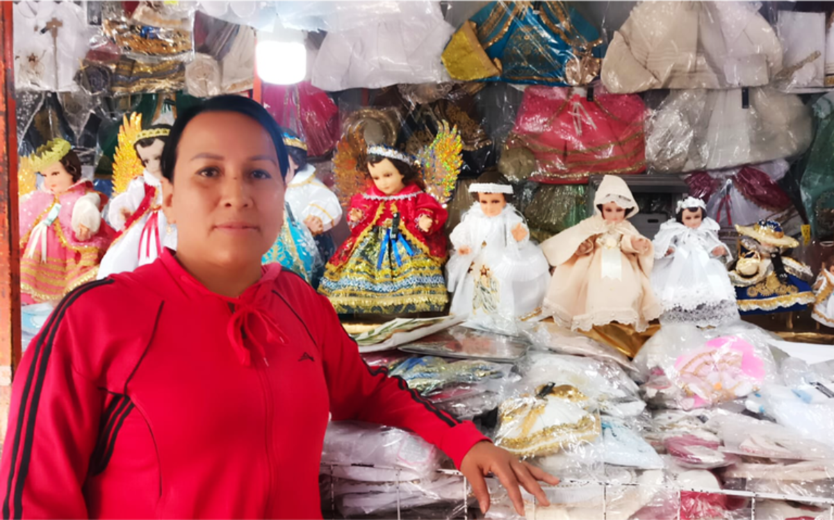 Bajan 50% las ventas de ropa para niño Dios en Acámbaro, Guanajuato
