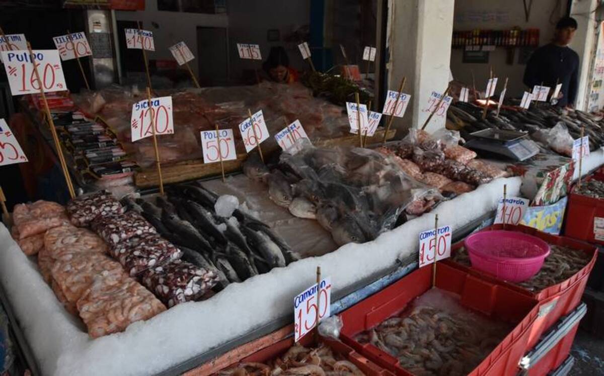 El precio del pescados y mariscos aumenta en Toluca