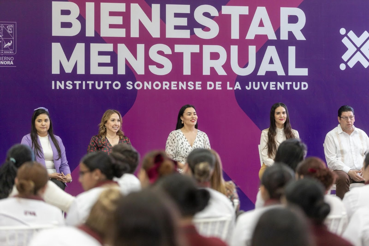 El gobierno de Sonora atiende a las jóvenes con el Botiquín de Bienestar Menstrual