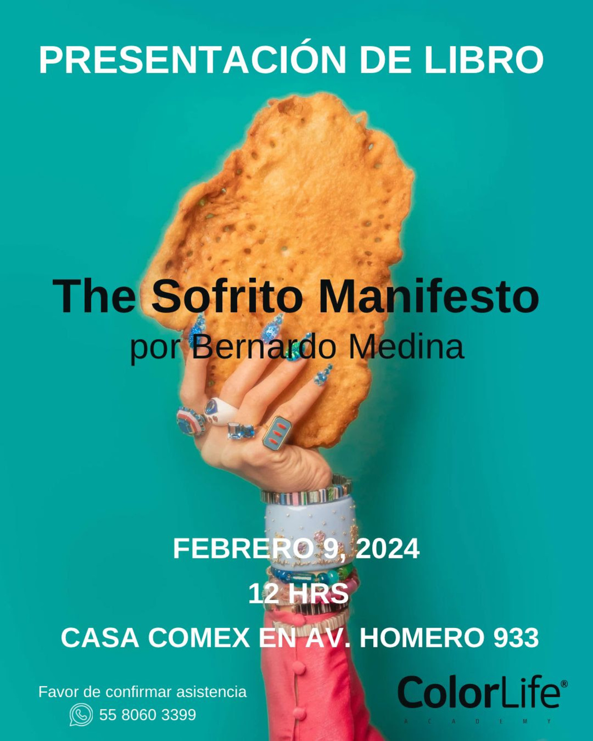 Del arte a la gastronomía, Bernardo Medina “BeMe” presentó compilado de recetas de sus abuelas