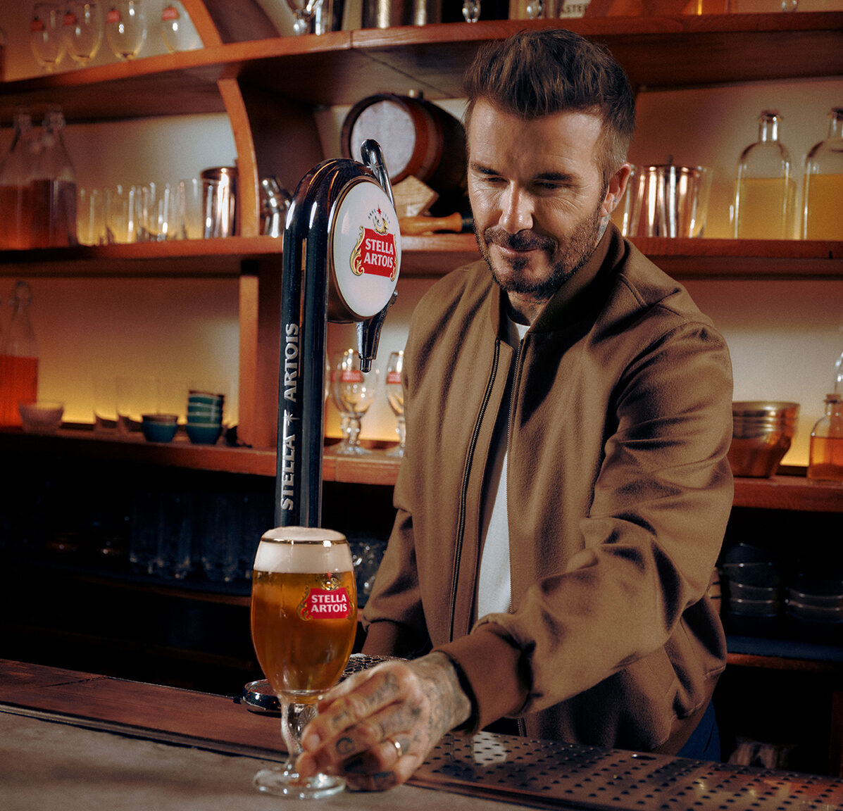 David Beckham será el embajador global de Stella Artois