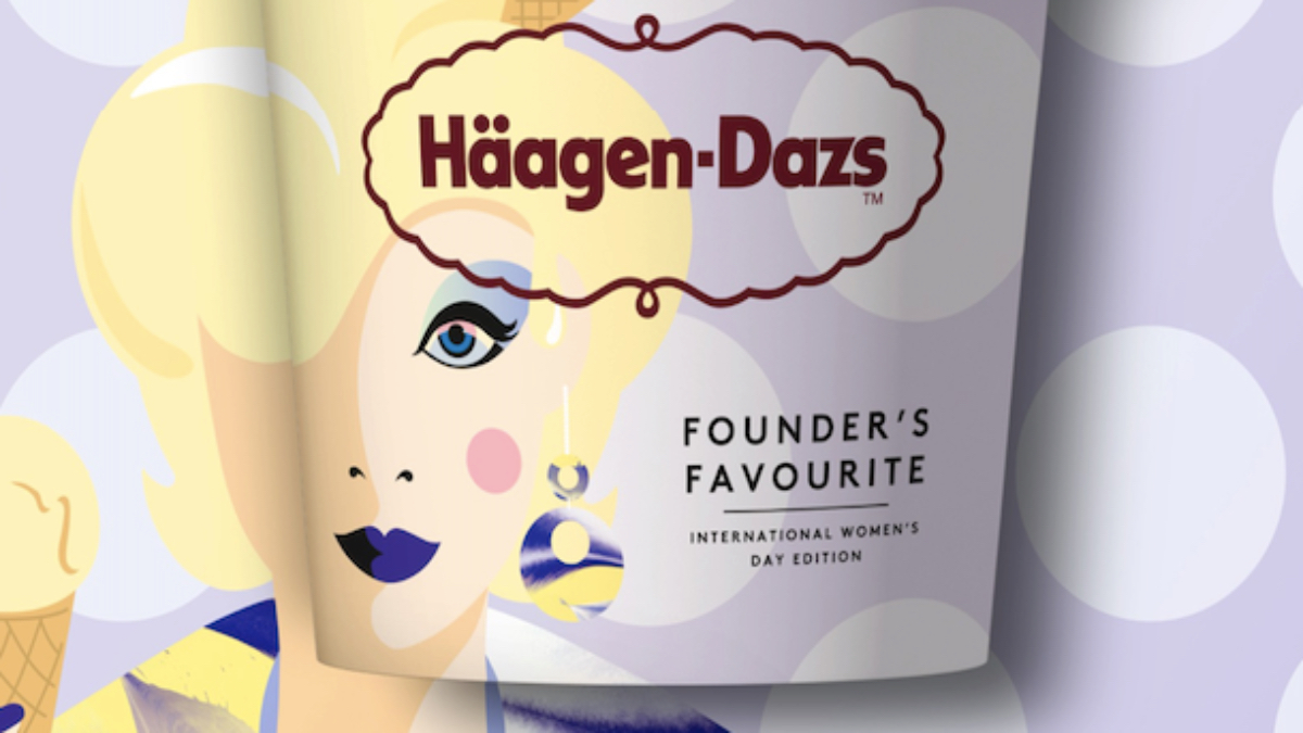Häagen-Dazs regalará helado de vainilla el Día de la Mujer