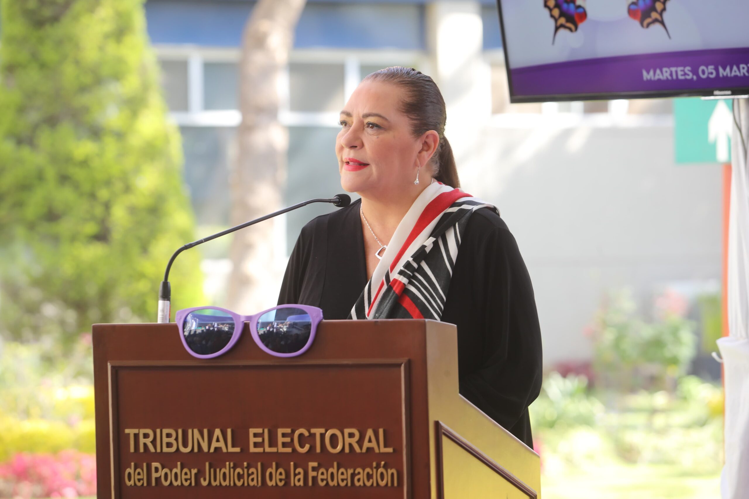 Guadalupe Taddei asegura que el INE trabaja en lograr una democracia con justicia de género