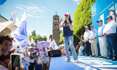 La candidata Libia Dennise recorre cada rincón de Guanajuato en busca de unidad y cambio