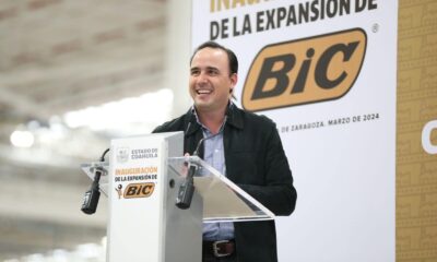 Nueva planta de BIC generará hasta mil empleos en Coahuila: Manolo Jiménez