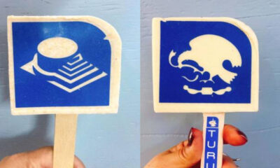 Paletas "Tururú", los helados con iconografías del Metro en la Heladería Escandón