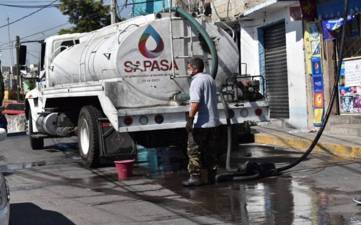 Faltan pipas para cubrir el desabasto de agua en municipios del Valle de México