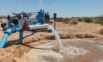 En Mesa Arenosa (Sonora) sólo 63% de los pozos proveen agua a las ciudades de Baja California