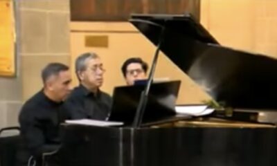 Así fue el recital de piano a cuatro manos en el Senado por Alfredo Issac Aguilar y Naoya Seino